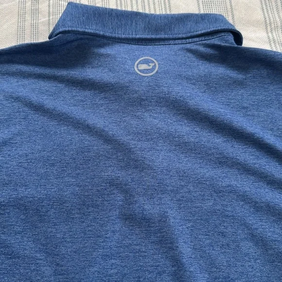 Vineyard Vines Shirt Mens XS Blue On The Go Sankaty Polo - Picture 5 of 9